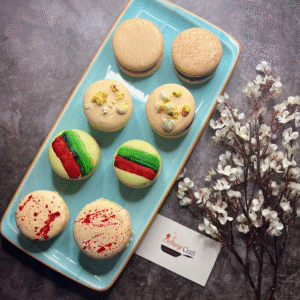 Eggless Macaroons<br><p class="date">Date: 27th July 2025, Sunday<br>Time: 02:00 pm To 05:00 pm</p>