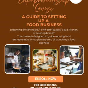 7 Day Course in Entrepreneurship: Launch & Run Your Own F&B Business<br><p class="date">Date: 17th November to 25th November 2025, Weekdays Only<br>Time: 10.00am to 01.00pm</p>